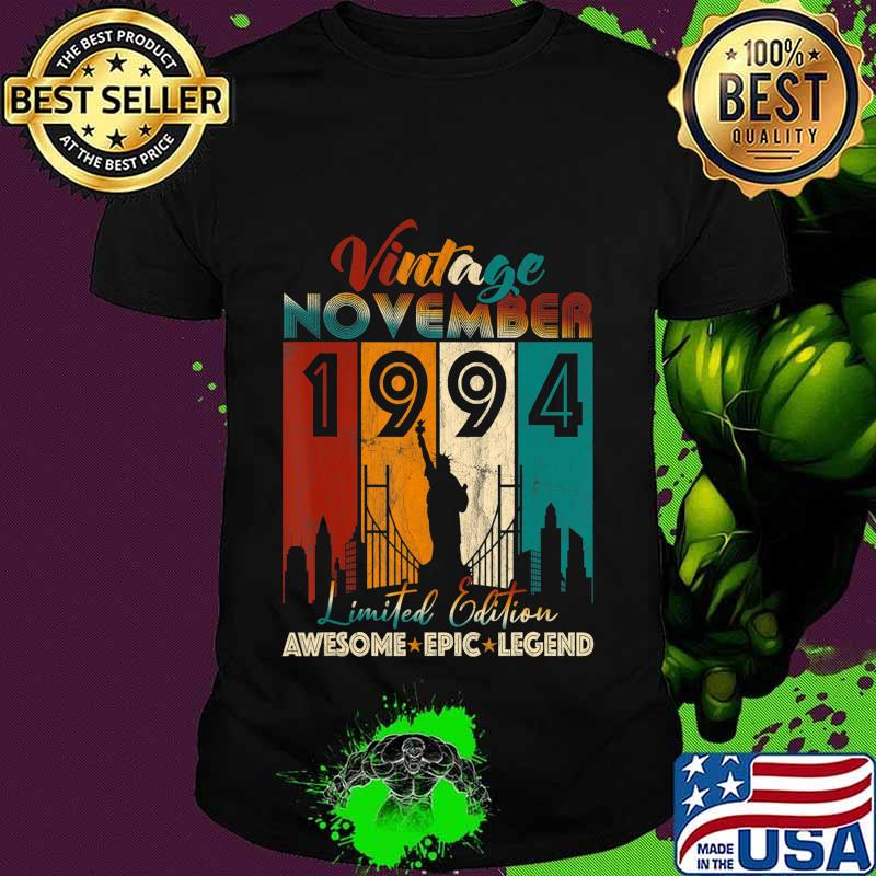 Vintage 1994 Limited Edition 68th Birthday 26 Year Old Gifts T-Shirt