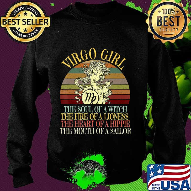 Virgo Girl Zodiac T design August & September Birthday Women T-Shirt Sweater Virgo Girl Zodiac T design August & September Birthday Women T-Shirt Sweater