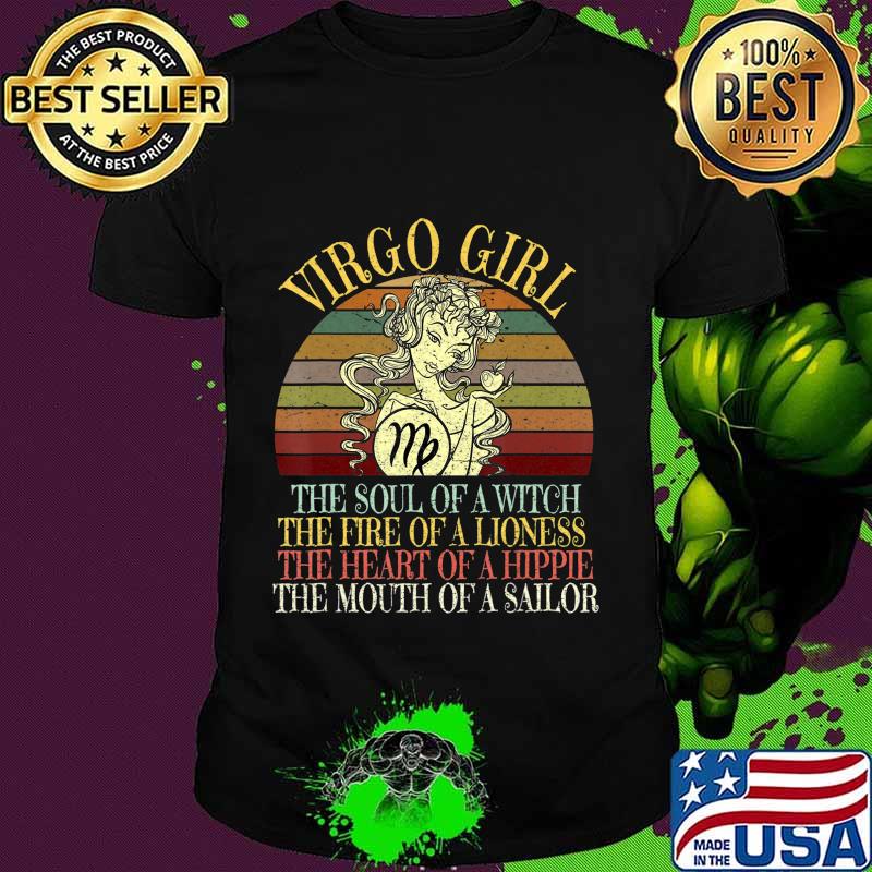 Virgo Girl Zodiac T design August & September Birthday Women T-Shirt Virgo Girl Zodiac T design August & September Birthday Women T-Shirt