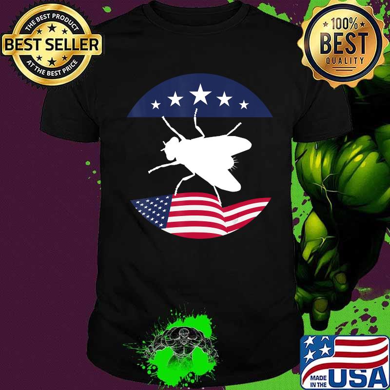 Vote Fly 2020 Funny Political Mike Pence Kamala Harris Trump American flag shirt
