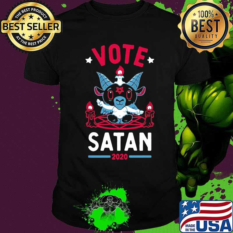 Vote satan 2020 halloween shirt Vote satan 2020 halloween shirt