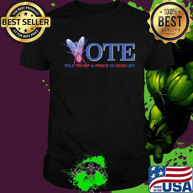 VOTE Says the Fly from the Vice Presidential Debate Long Sleeve T-Shirt