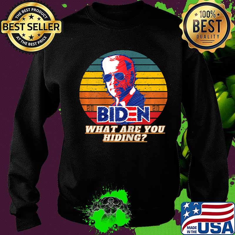 What are you hiding biden president debate 2020 vintage s Sweater What are you hiding biden president debate 2020 vintage s Sweater