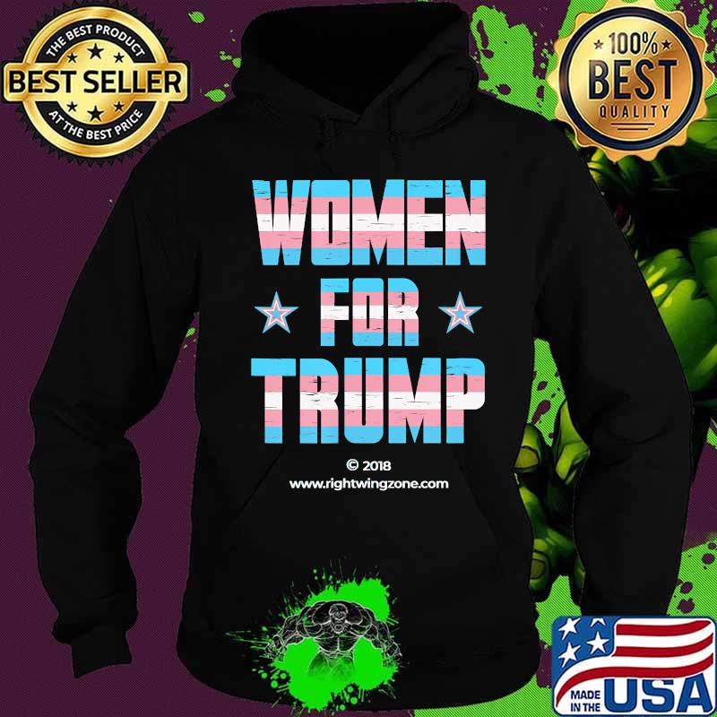 Women For Trump Women Love Trump Blue & Pink T-Shirt Hoodie Women For Trump Women Love Trump Blue & Pink T-Shirt Hoodie
