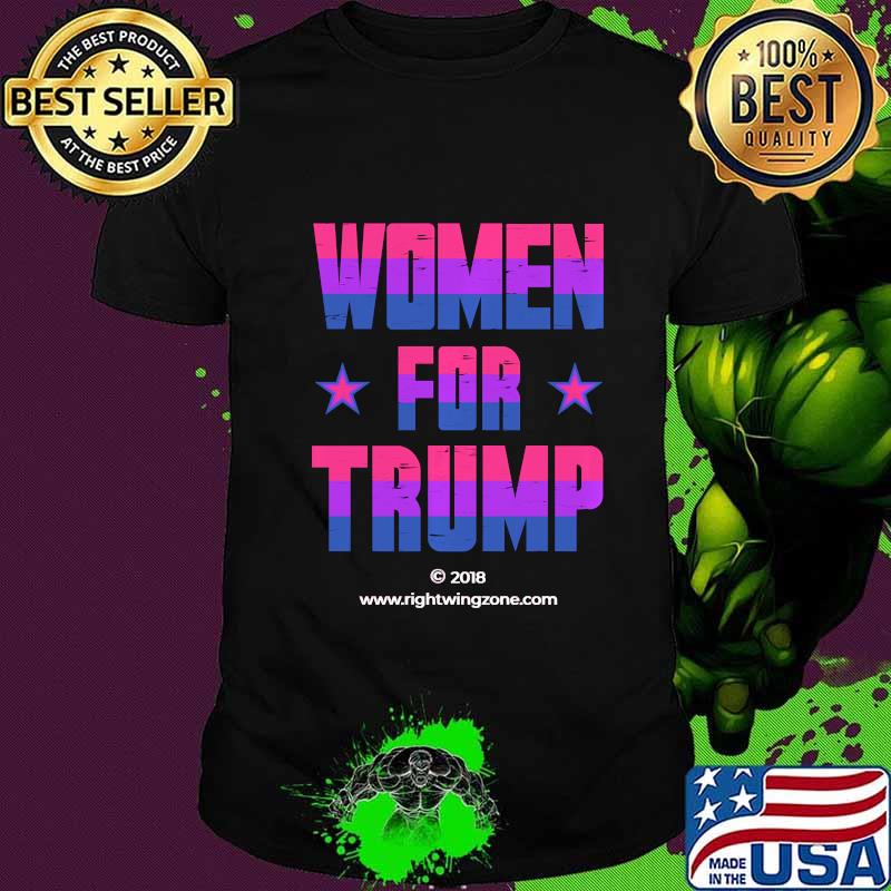 Women For Trump Women Love Trump Red Pink & Blue shirt