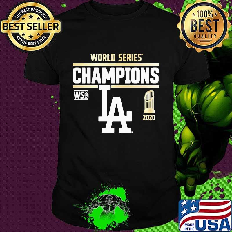 World series champions 2020 los angeles dodgers baseball shirt