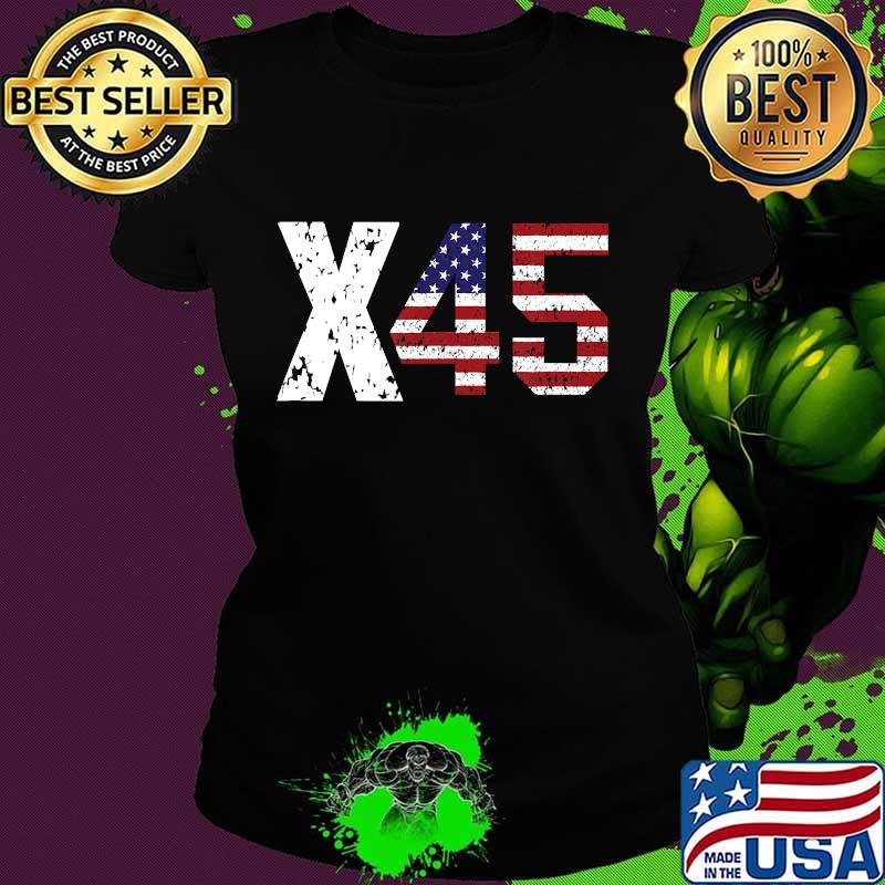 X45 trump us election american flag s Ladies tee X45 trump us election american flag s Ladies tee