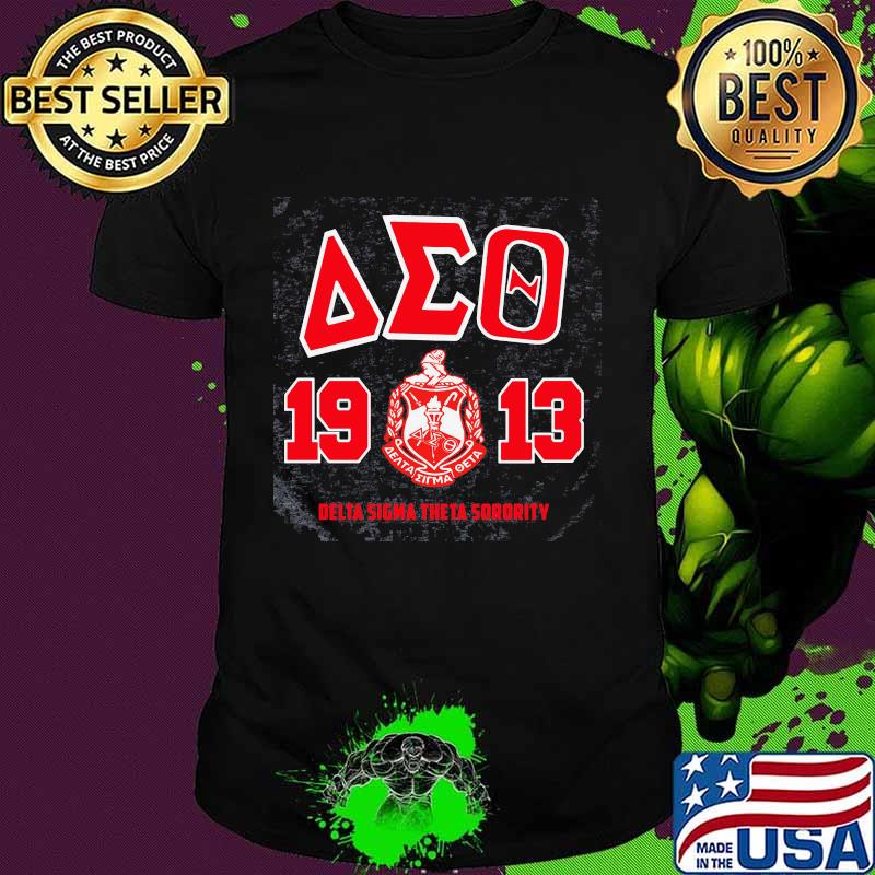 1913 delta sigma theta sorority logo shirt