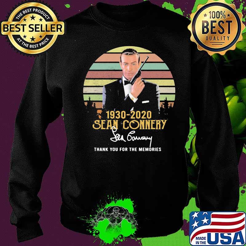 1930 2020 sean connery thank you for the memories signature vintage retro s Sweater 1930 2020 sean connery thank you for the memories signature vintage retro s Sweater