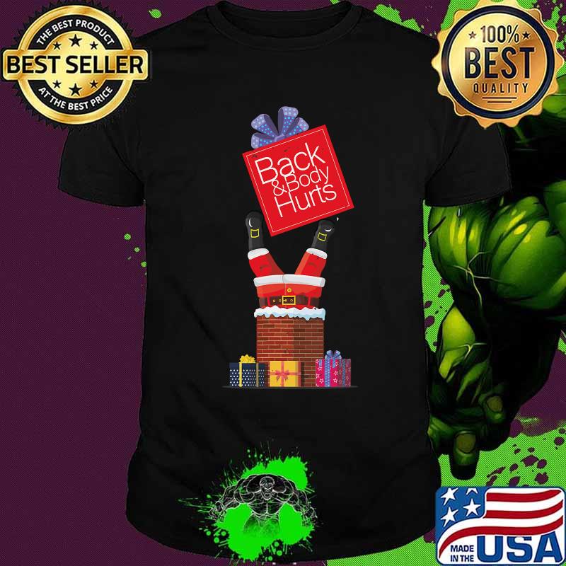 2020 back & body hurts matching family christmas pajamas shirt