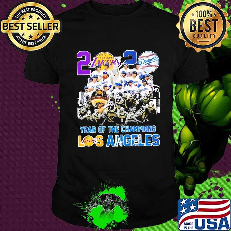 2020 year of the champions los angeles lakers shirt