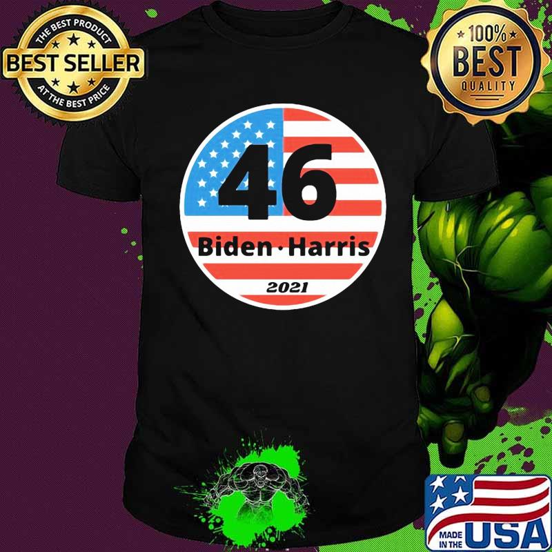 46 joe biden kamala harris 2021 american flag shirt