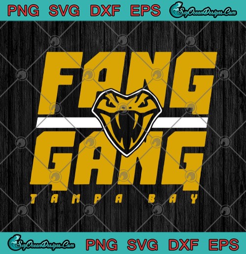 Fang Gang Tampa Bay Vipers SVG PNG EPS DXF  Tampa Bay Vipers American Football Team Cricut File Silhouette Art