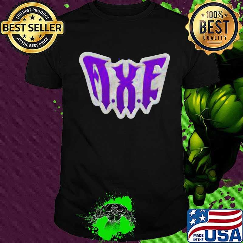 A.X.E Jersey Logo Purple Shirt