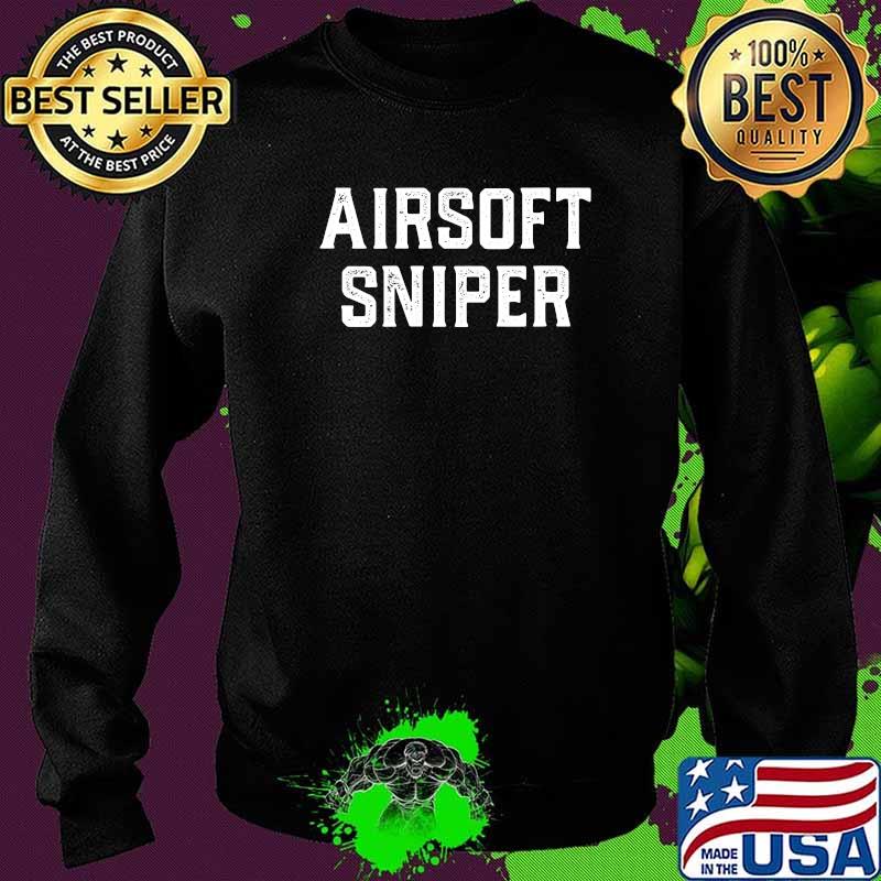 Airsoft Player Playing Team Sport Competition Shirt Sweater Airsoft Player Playing Team Sport Competition Shirt Sweater