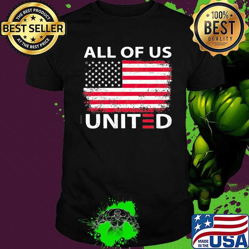 All of us united american flag vintage shirt