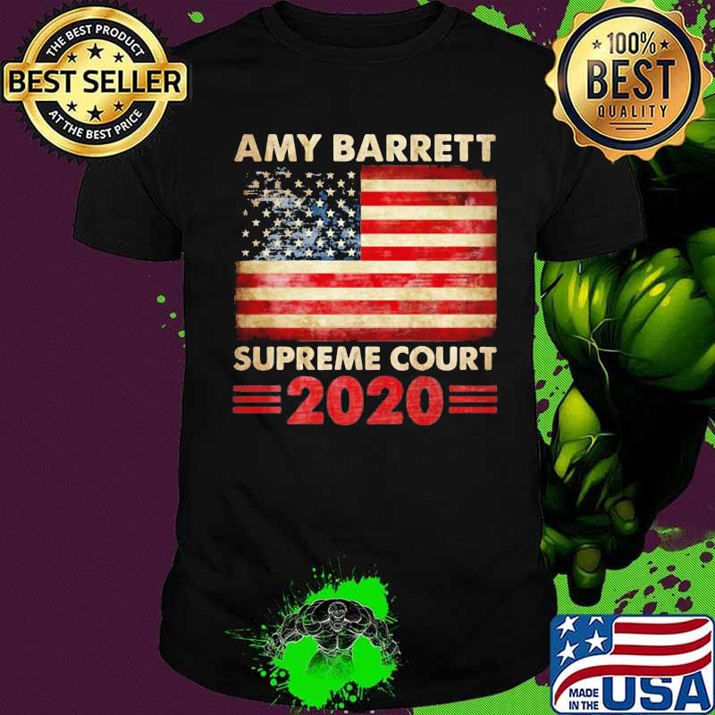 Amy Barrett Supreme Court 2020 American Flag Shirt