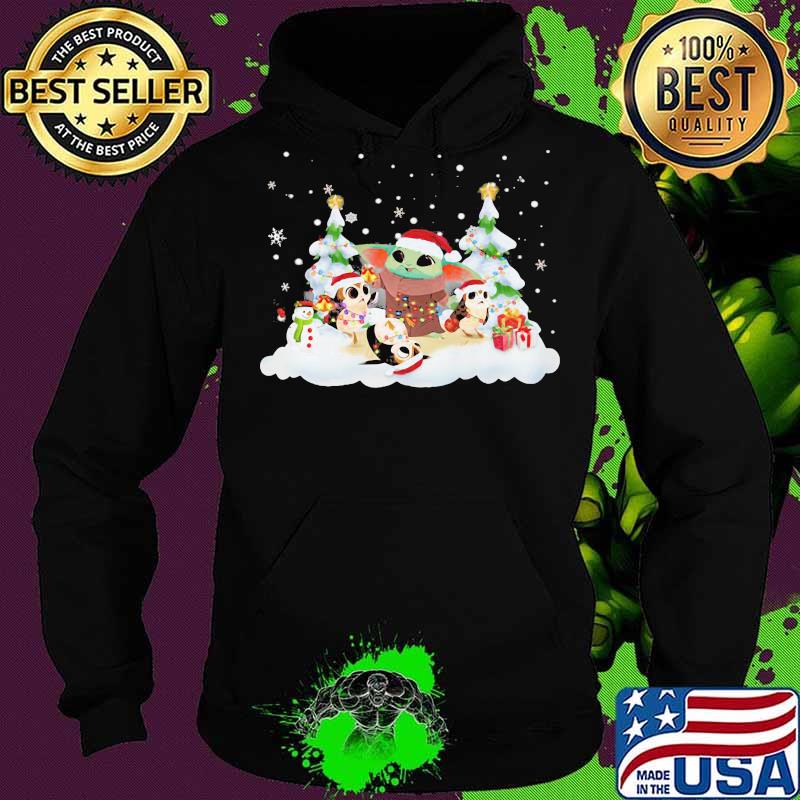 Baby yoda and owl merry christmas s Hoodie Baby yoda and owl merry christmas s Hoodie