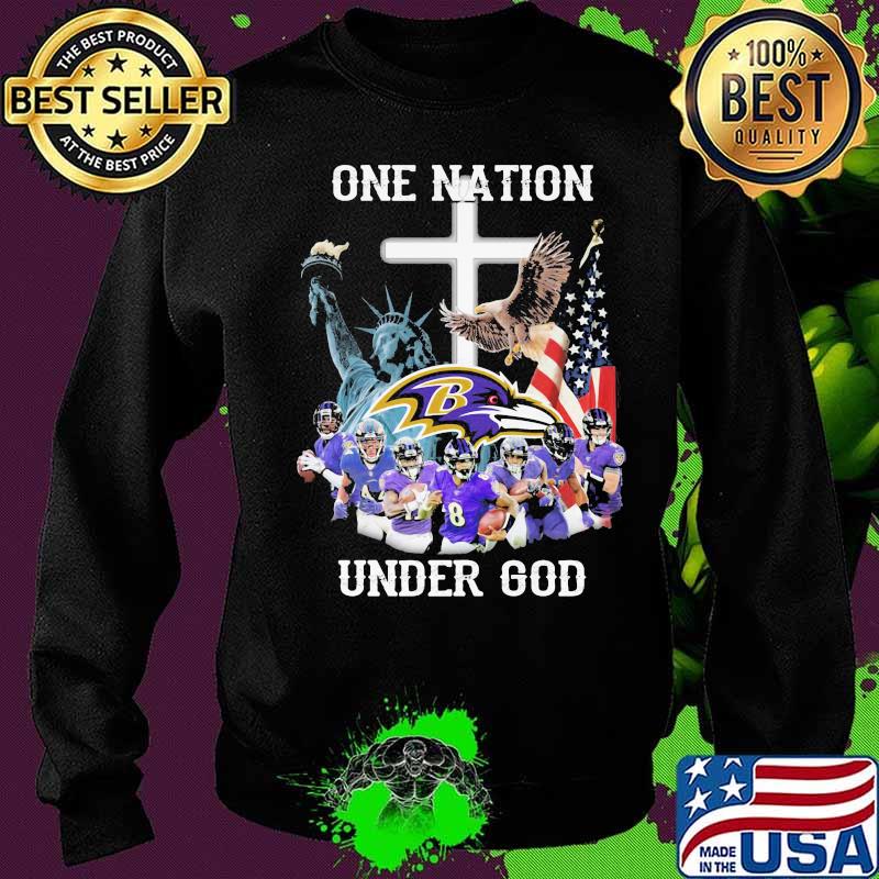 Baltimore ravens one nation under god s Sweater Baltimore ravens one nation under god s Sweater