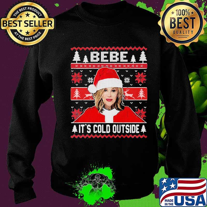 Bebe it's cold outside ugly christmas s Sweater Bebe it's cold outside ugly christmas s Sweater