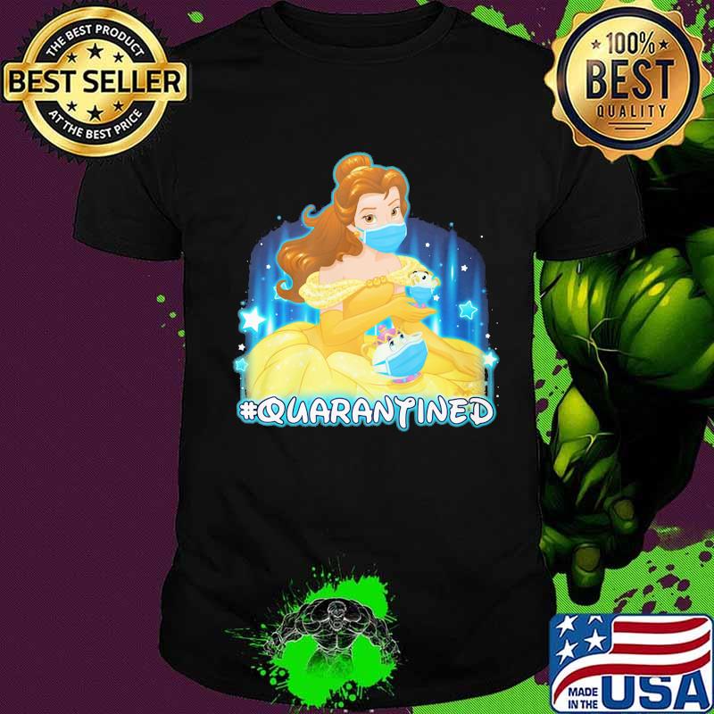 Belle Beauty and the Beast mask quarantined shirt