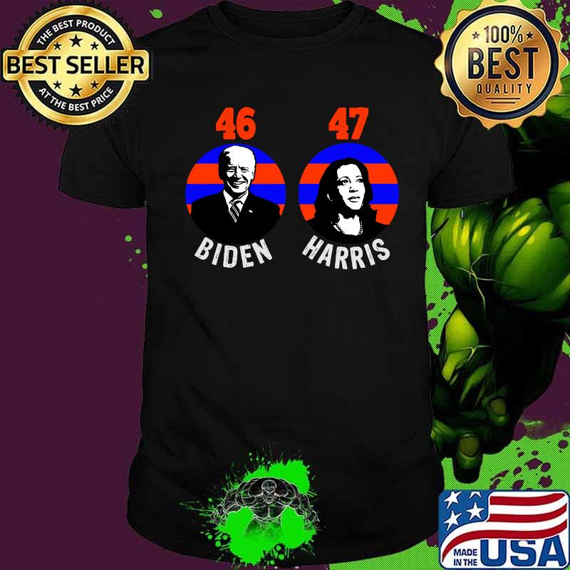 Biden 46 harris 47 our 46th president and future 47th shirt
