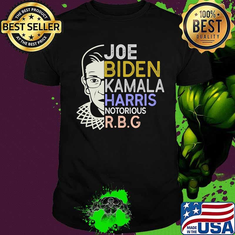 Biden kamala harris 2020 vintage election notorious rbg vintage shirt