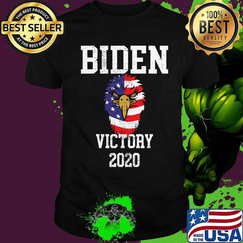 Biden Victory 2020 Eagle American Flag Shirt