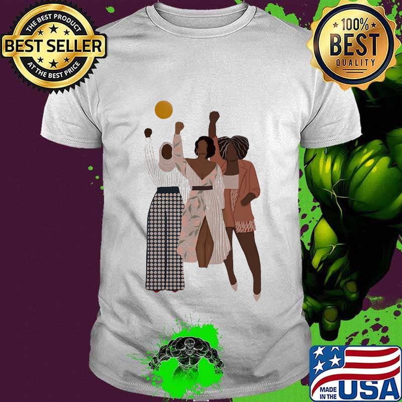 Black woman black lives matter sunset shirt
