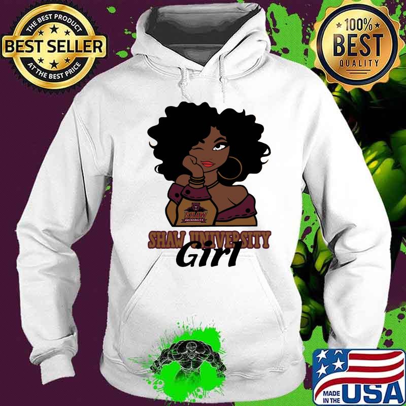 Black woman shaw university girl s Hoodie Black woman shaw university girl s Hoodie