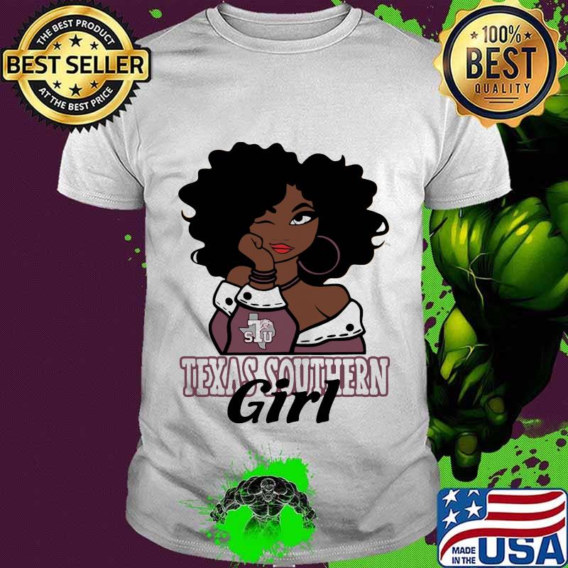 Black woman texas southern girl shirt