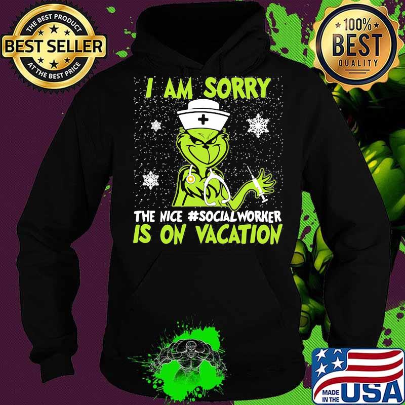 Christmas nurse grinch i am sorry the inca social worker is on vacation snow s Hoodie Christmas nurse grinch i am sorry the inca social worker is on vacation snow s Hoodie