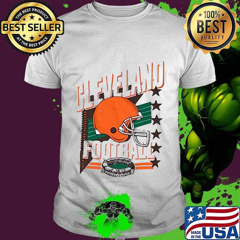 Cleveland browns football america stars shirt