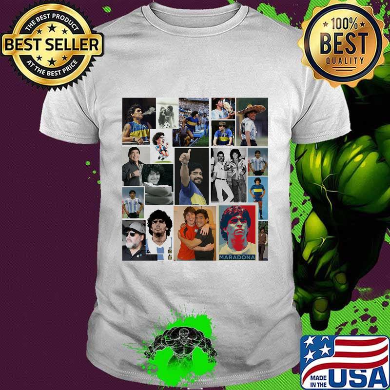 Commemorative Photos Of Diego Maradona Football Shirt