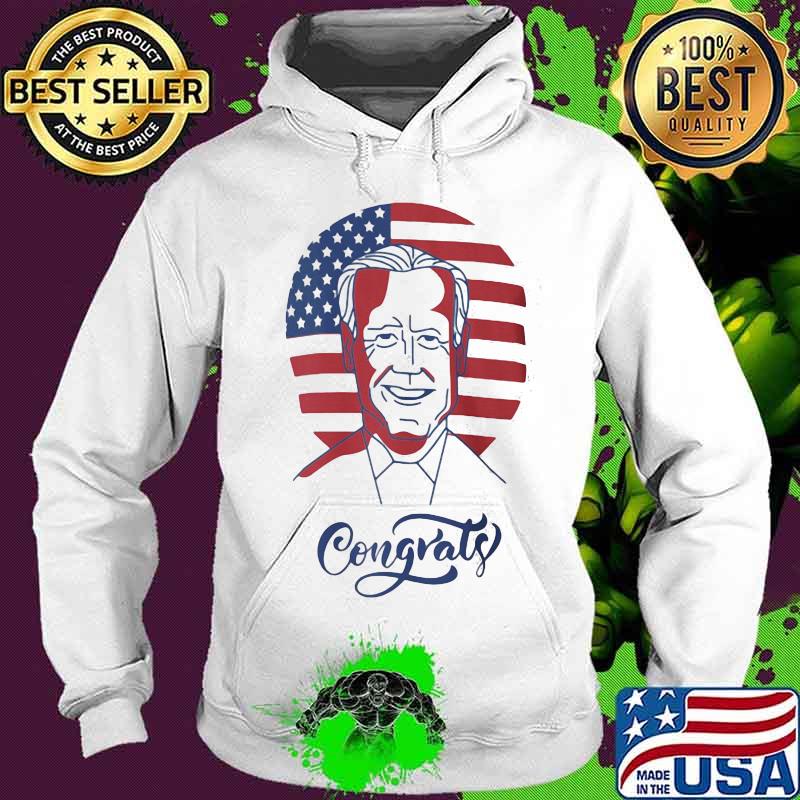 Congrats joe biden american flag 2020 art s Hoodie Congrats joe biden american flag 2020 art s Hoodie