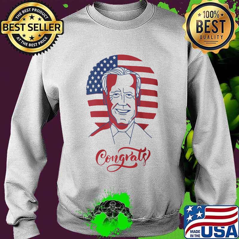 Congrats joe biden american flag 2020 s Sweater Congrats joe biden american flag 2020 s Sweater