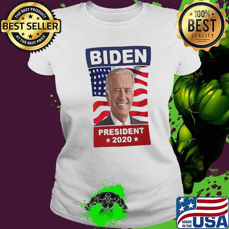 Congratulations joe biden president 2020 american flag stars s Ladies tee Congratulations joe biden president 2020 american flag stars s Ladies tee