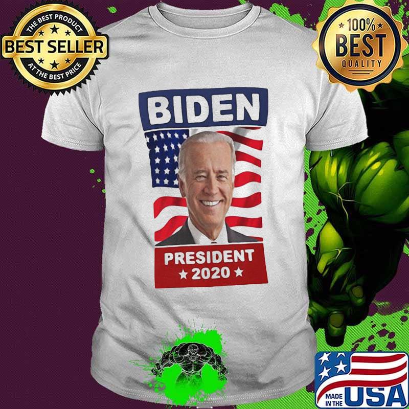 Congratulations joe biden president 2020 american flag stars shirt