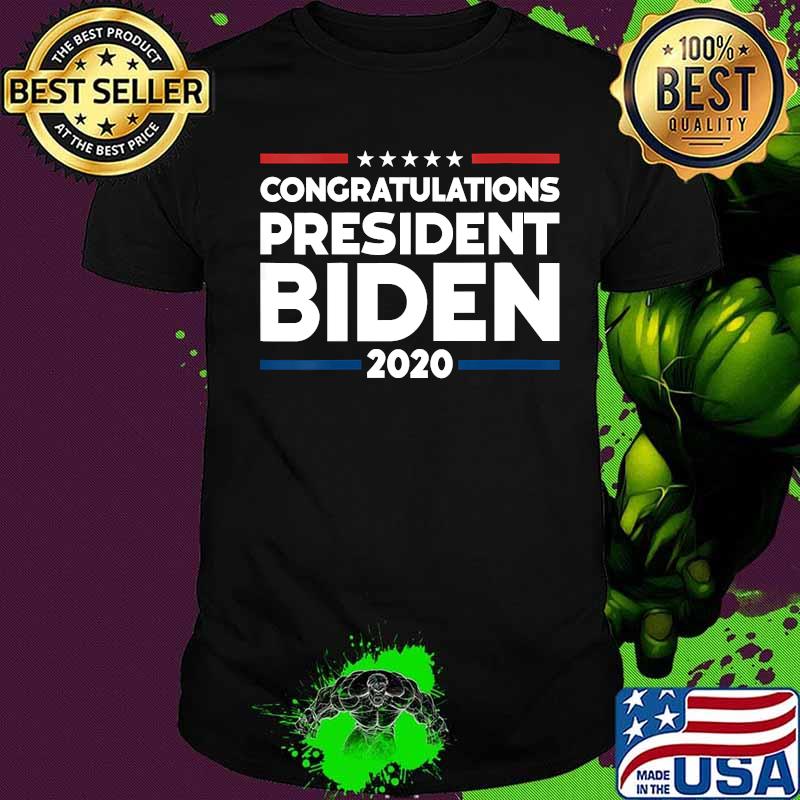 Congratulations president biden 2020 presidential election shirt Congratulations president biden 2020 presidential election shirt
