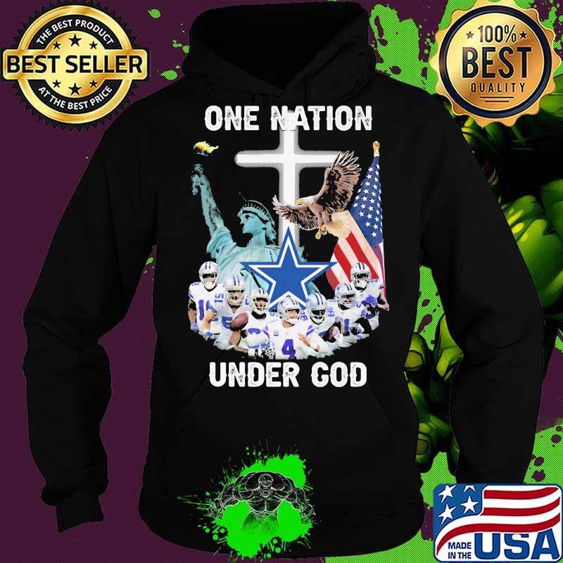 Dallas cowboys one nation under god american flag s Hoodie Dallas cowboys one nation under god american flag s Hoodie
