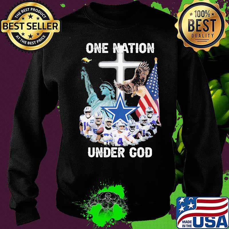 Dallas cowboys one nation under god american flag s Sweater Dallas cowboys one nation under god american flag s Sweater