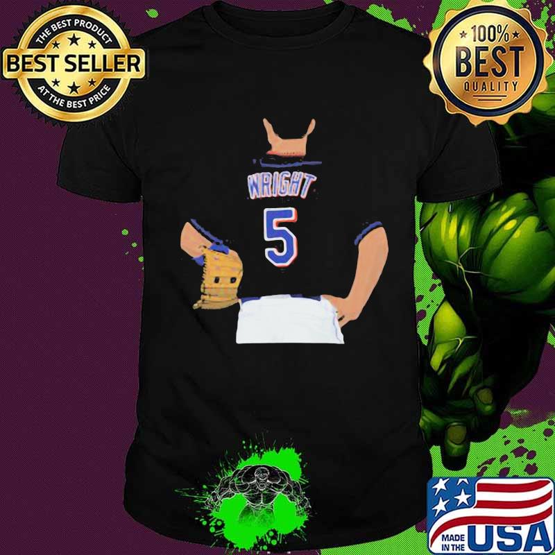 David wright 5 baseball player shirt