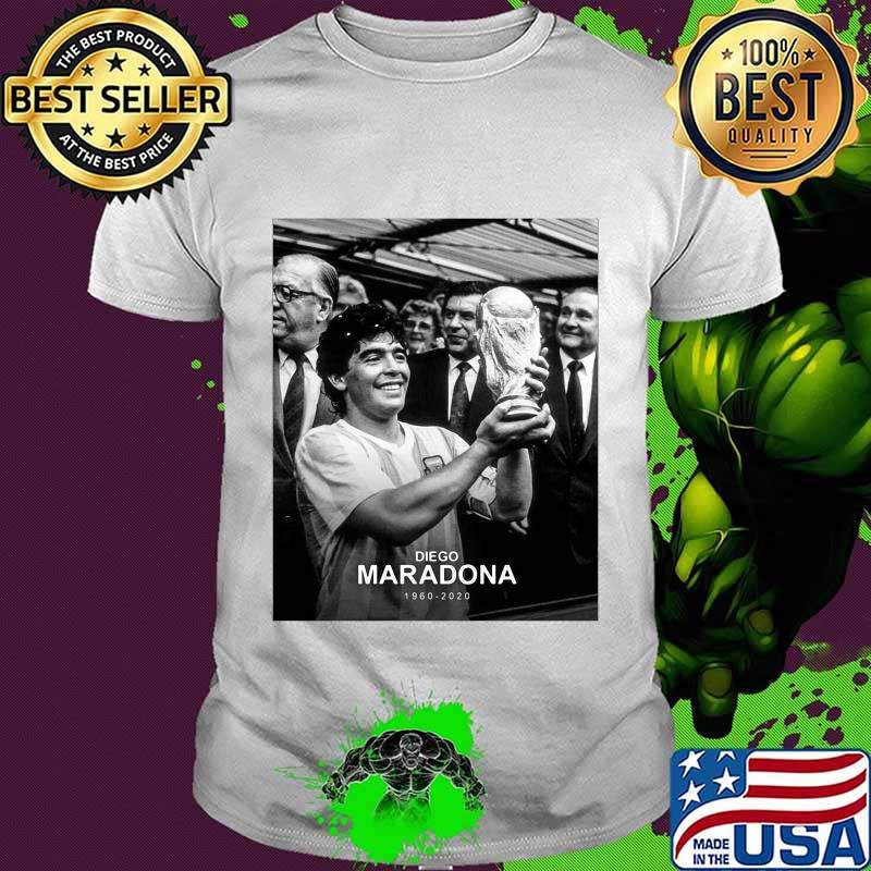 Diego Maradona 1960 2020 Legend Argentina World Cup N10 Shirt