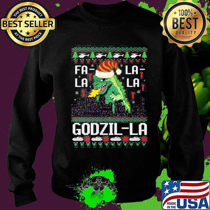 Dinosaur fil a godzilla ugly christmas s Sweater Dinosaur fil a godzilla ugly christmas s Sweater
