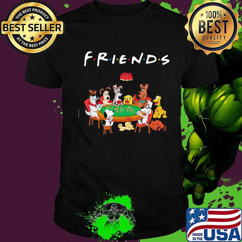 Disney dogs characters cartoon friends shirt