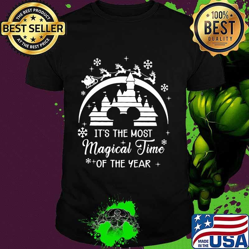 Disney it's the most magical time of the year christmas shirt