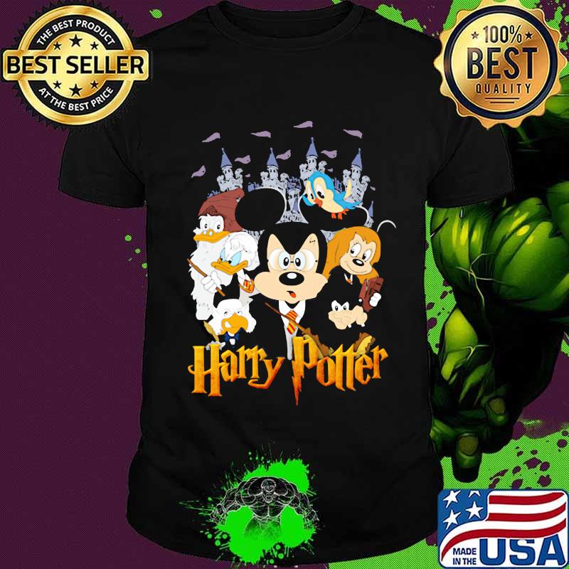 Disney mickey mouse and friends harry potter shirt Disney mickey mouse and friends harry potter shirt