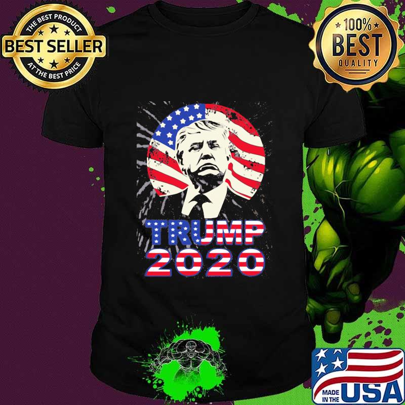 Donald Trump 2020 American Flag President Election Shirt