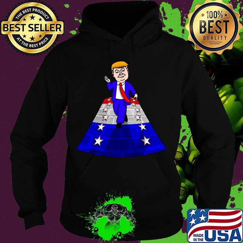 Donald Trump Takes A Walk American Flag Shirt Hoodie Donald Trump Takes A Walk American Flag Shirt Hoodie