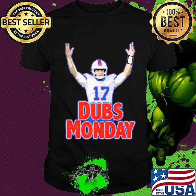 Dubs monday 17 football shirt